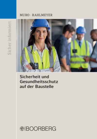 Cover des Buchs: Sicherheit und Gesundheitsschutz auf der Baustelle