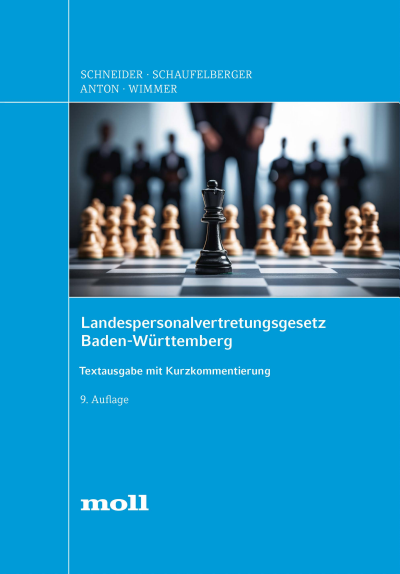 Cover of book: Landespersonalvertretungsgesetz Baden-Württemberg