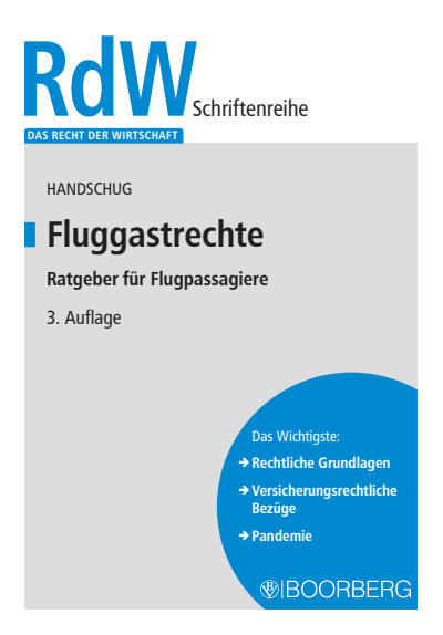 Cover des Buchs: Fluggastrechte