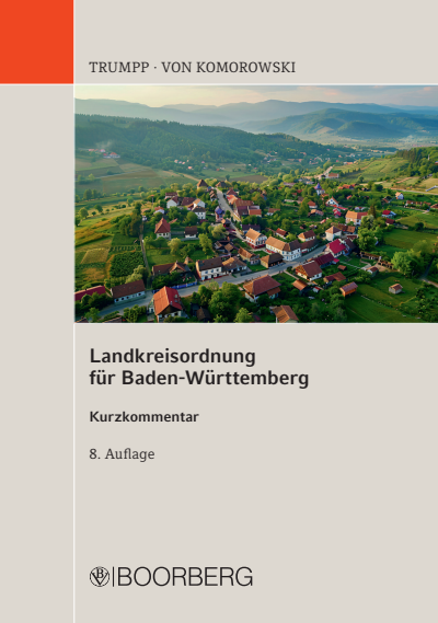 Cover des Buchs: Landkreisordnung für Baden-Württemberg