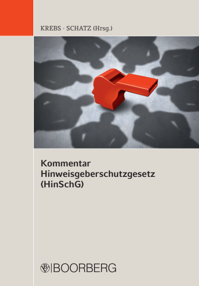 Cover of book: Kommentar Hinweisgeberschutzgesetz (HinSchG)
