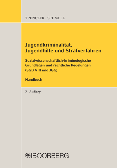 Cover des Buchs: Jugendkriminalität, Jugendhilfe und Strafverfahren