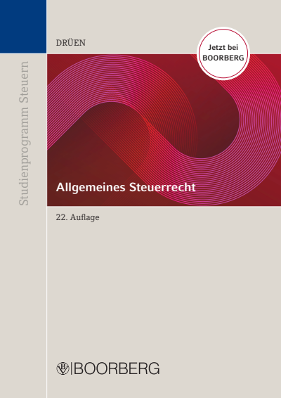 Cover des Buchs: Allgemeines Steuerrecht