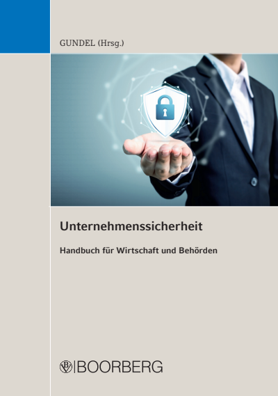 Cover of book: Unternehmenssicherheit