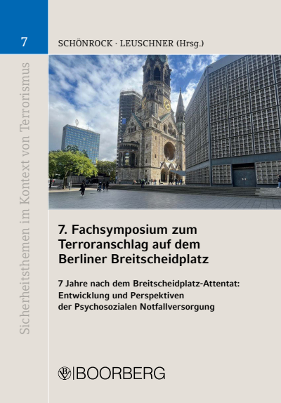 Cover des Buchs: 7. Fachsymposium zum Terroranschlag auf dem Berliner Breitscheidplatz