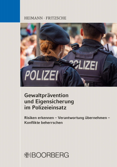 Cover des Buchs: Gewaltprävention und Eigensicherung im Polizeieinsatz