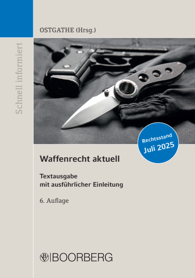 Cover des Buchs: Waffenrecht aktuell