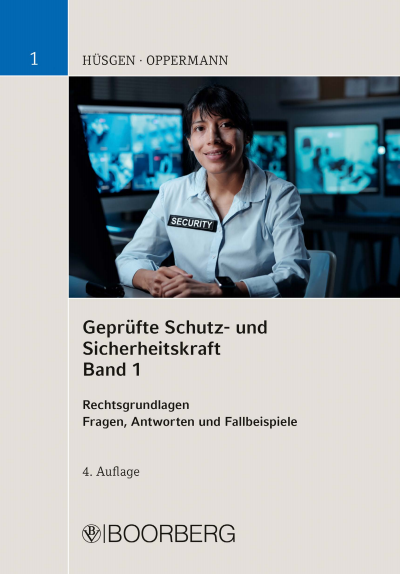 Cover of book: Geprüfte Schutz- und Sicherheitskraft, Band 1