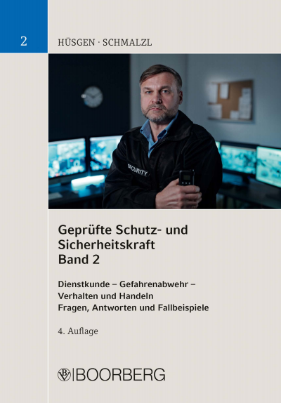Cover of book: Geprüfte Schutz- und Sicherheitskraft, Band 2