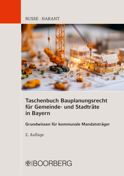 Cover des Buchs: Taschenbuch Bauplanungsrecht für Gemeinde- und Stadträte in Bayern