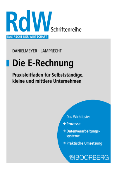 Cover des Buchs: Die E-Rechnung