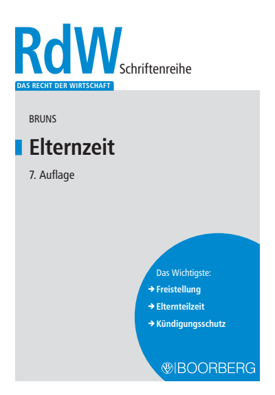 Cover of book: Elternzeit