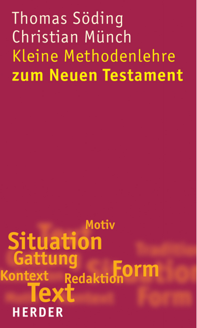 Cover des Buchs: Kleine Methodenlehre zum Neuen Testament