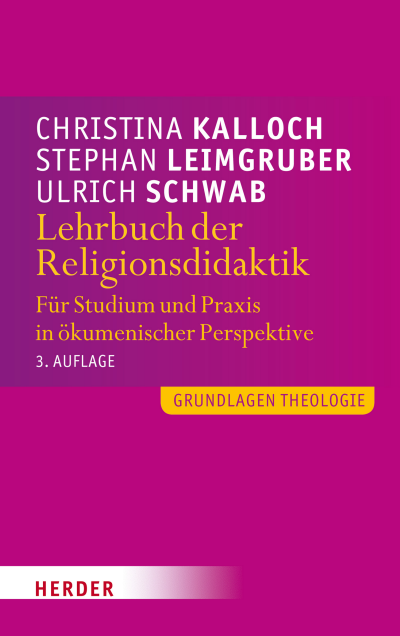 Cover of book: Lehrbuch der Religionsdidaktik