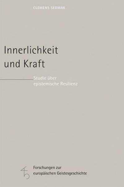Cover des Buchs: Innerlichkeit und Kraft