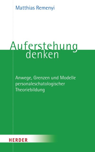 Cover des Buchs: Auferstehung denken