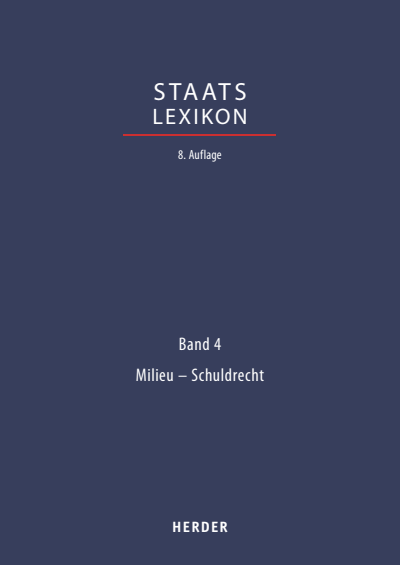 Cover des Buchs: Staatslexikon