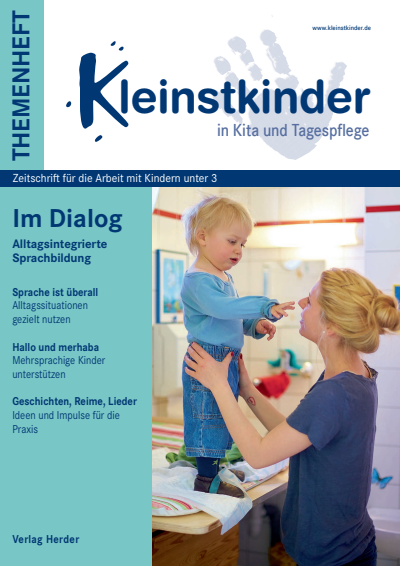 Cover of book: Im Dialog - Alltagsintegrierte Sprachbildung