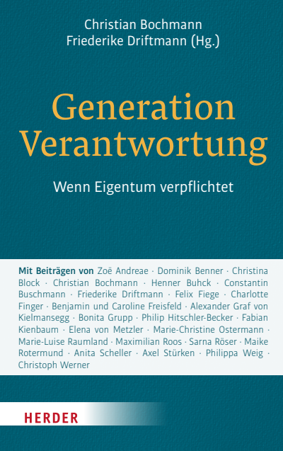 Cover des Buchs: Generation Verantwortung