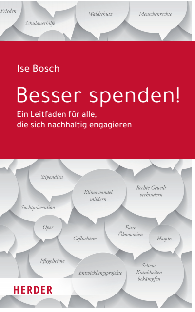 Cover des Buchs: Besser spenden!