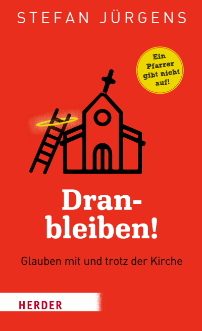 Cover of book: Dranbleiben!