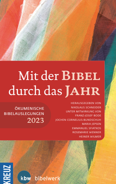 Cover des Buchs: Mit der Bibel durch das Jahr 2023