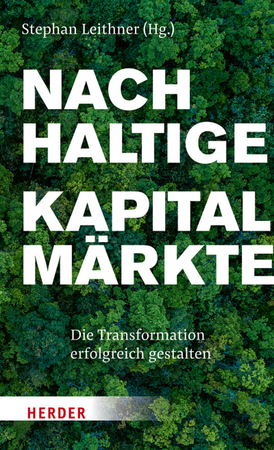 Cover des Buchs: Nachhaltige Kapitalmärkte