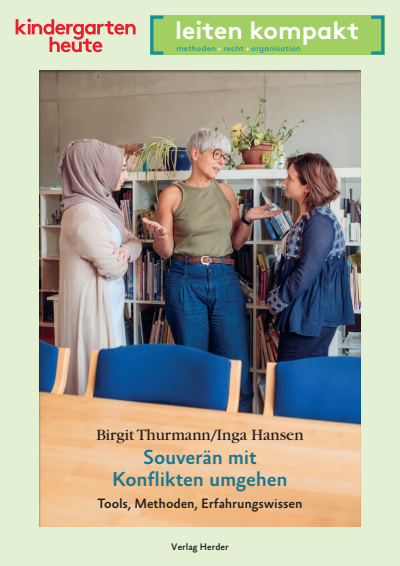 Cover des Buchs: Souverän mit Konflikten umgehen - Tools, Methoden, Erfahrungswissen