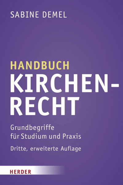 Cover des Buchs: Handbuch Kirchenrecht