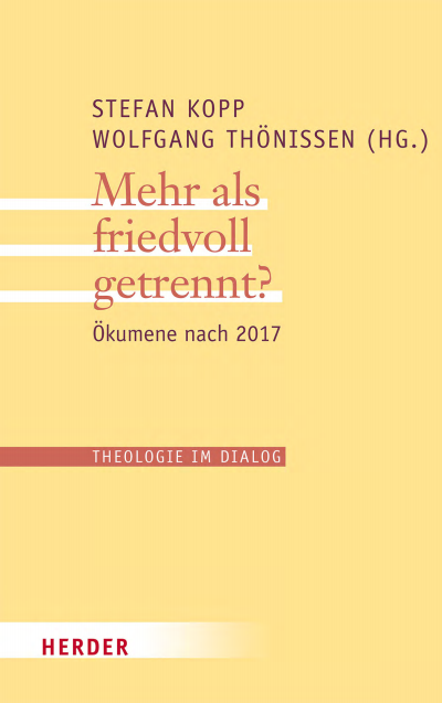 Cover des Buchs: Mehr als friedvoll getrennt?