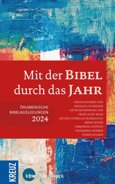 Cover des Buchs: Mit der Bibel durch das Jahr 2024