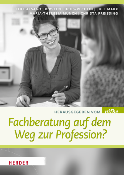 Cover of book: Fachberatung auf dem Weg zur Profession?