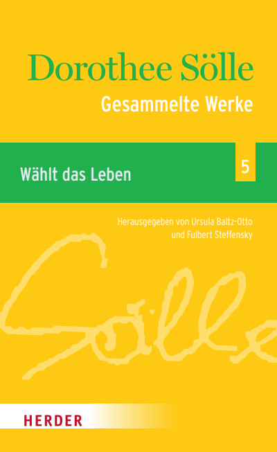 Cover des Buchs: Gesammelte Werke Band 5: Wählt das Leben