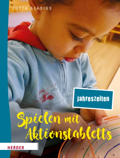 Cover des Buchs: Spielen mit Aktionstabletts: Jahreszeiten