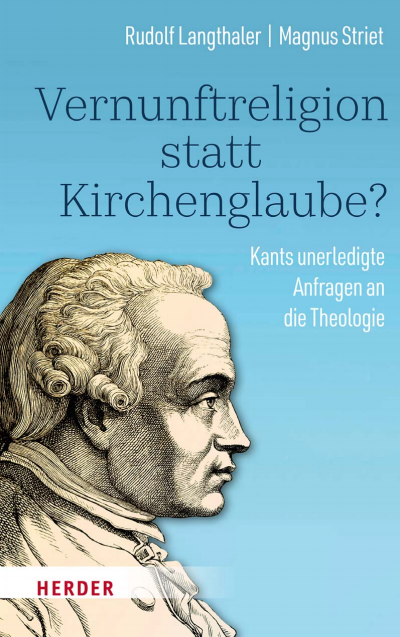 Cover des Buchs: Vernunftreligion statt Kirchenglaube?