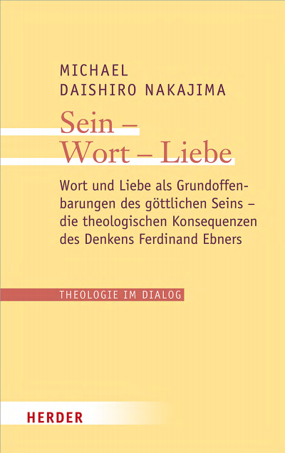Cover des Buchs: Sein – Wort – Liebe