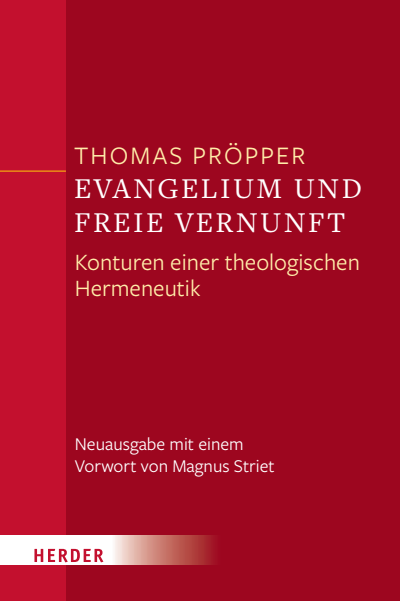 Cover of book: Evangelium und freie Vernunft