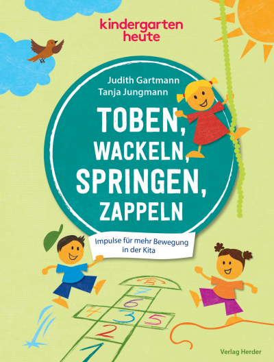 Cover des Buchs: Toben, wackeln, springen, zappeln
