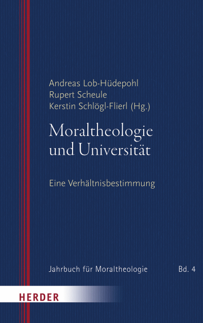 Cover of book: Moraltheologie und Universität