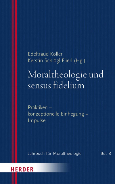 Cover des Buchs: Moraltheologie und sensus fidelium