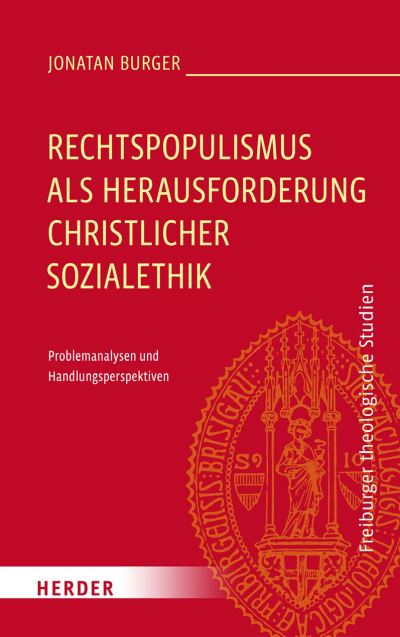 Cover des Buchs: Rechtspopulismus als Herausforderung christlicher Sozialethik