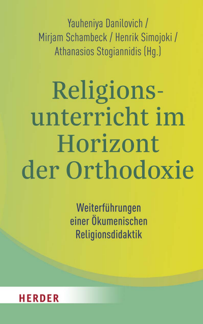 Cover of book: Religionsunterricht im Horizont der Orthodoxie