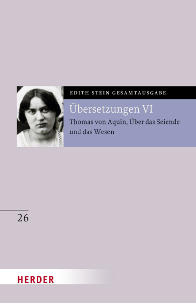 Cover des Buchs: Übersetzung: Thomas von Aquin, Über das Seiende und das Wesen - De ente et essentia - mit den Roland-Gosselin-Exzerpten. Eingeführt und bearbeitet von Andreas Speer und Francesco Valerio Tommasi