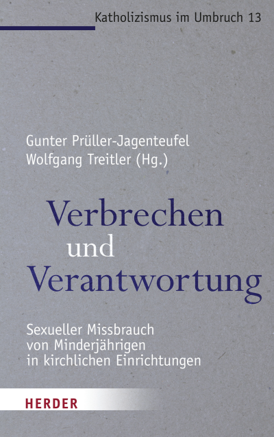 Cover des Buchs: Verbrechen und Verantwortung