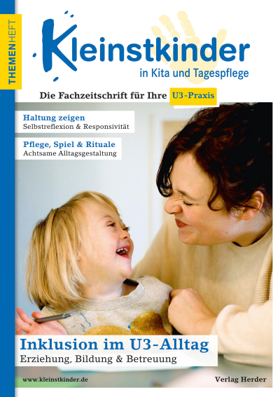 Cover des Buchs: Inklusion im U3-Alltag – Erziehung, Bildung & Betreuung