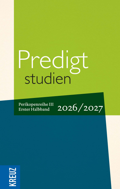 Cover des Buchs: Predigtstudien 2026/2027 - 1. Halbband