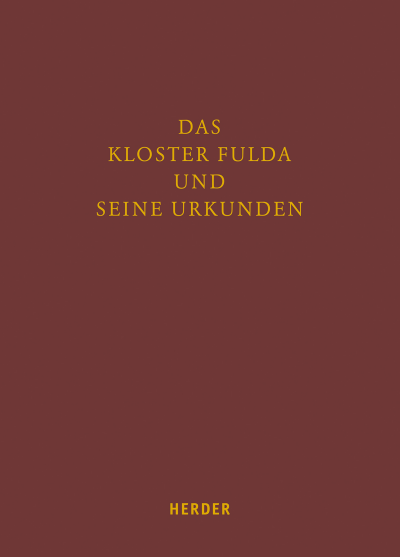 Cover des Buchs: Das Kloster Fulda und seine Urkunden