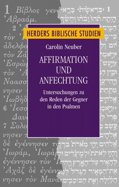 Cover des Buchs: Affirmation und Anfechtung