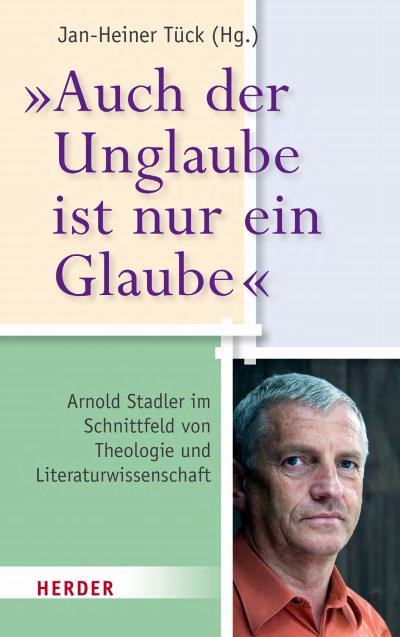 Cover des Buchs: "Auch der Unglaube ist nur ein Glaube"