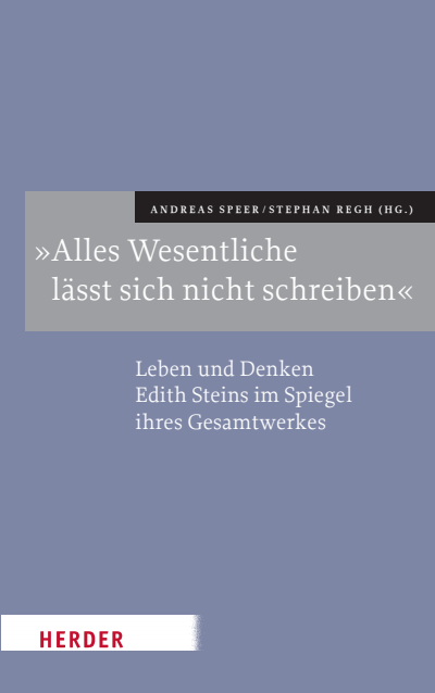 Cover des Buchs: »Alles Wesentliche lässt sich nicht schreiben«